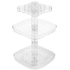 Multifunctional Cosmetics Makeup 3-layer Rotatable Storage Box Holder