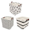 Print Foldable Clothing Toys Storage Basket Laundry Hamper