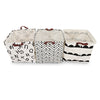Print Foldable Clothing Toys Storage Basket Laundry Hamper