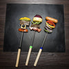 Glass Fiber Non-stick Pad Barbecue Grill Mat 4pcs