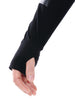 Asymmetric Zip Embellished Panel Hoodie