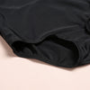 LETING Girls Swimwear Black Lace Long Sleeves Backless Sunscreen Swimsuit
