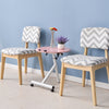 Movable Lift Desk Round Adjustable Tea Table