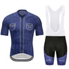 Cycling Suit Suspender Men Breathable Quick-drying Short Sleeves Tights Sportswear