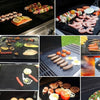 Glass Fiber Non-stick Pad Barbecue Grill Mat 4pcs