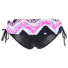 Zig Zag Spaghetti Strap Tankini Set