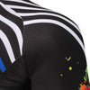 XINTOWN Short Sleeve Quick-dry Zipper Color Printed Cycling Jersey for Men