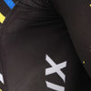 XINTOWN Short Sleeve Quick-dry Zipper Color Printed Cycling Jersey for Men