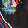XINTOWN Short Sleeve Quick-dry Zipper Color Printed Cycling Jersey for Men