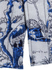 Chinese Style Print Button Up Shirt