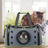 Dog Cat Carrier Space Capsule Shape Breathable Handbag