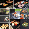 Heat-resistant BBQ Grill Sheets Thick Non-stick Mat 2pcs