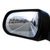 Car Waterproof Anti-fog Rainproof Rearview Mirror Soft Transparent Protective Film 2pcs