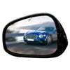 Car Waterproof Anti-fog Rainproof Rearview Mirror Soft Transparent Protective Film 2pcs