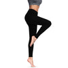 High Waist Skinny Solid Color Elastic Women Yoga Pants