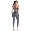 High Waist Skinny Solid Color Elastic Women Yoga Pants
