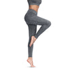 High Waist Skinny Solid Color Elastic Women Yoga Pants