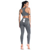 High Waist Skinny Solid Color Elastic Women Yoga Pants