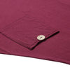 Funnel Collar Long Sleeve Button Pocket Asymmetric Women Dress