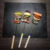 Heat-resistant BBQ Grill Sheets Thick Non-stick Mat 3pcs