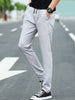 Straight Leg Drawstring Waist Casual Pants