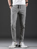 Casual Solid Color Straight Leg Pants