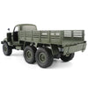 JJRC Q60 6WD RC Off-road Car Military Truck Inclined Plane Differential / Shock Absorbers / Speed Conversion