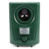 Ultrasonic Animal Bird Repeller Outdoor IPX4 Waterproof PIR Sensor LED Light