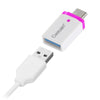 Cwxuan USB 3.1 Type C / USB 2.0 to USB HUB MS / SD / MMC / M2 /TF Card Reader Comb