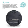 Modern Frameless DIY Wall Clock Large 3D Wall Watch Non Ticking for Living Room Bedroom Kitchen