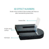 Modern Frameless DIY Wall Clock Large 3D Wall Watch Non Ticking for Living Room Bedroom Kitchen
