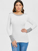 Two Tone Long Sleeve Top