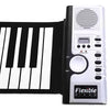 Trendy Flexible 61 Keys Silicone MIDI Digital Roll-up Keyboard Piano