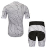 MUBODO Cycling Short Sleeve Jersey Padded Shorts Bicycle Clothes Men Riding Set