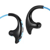 RALYIN M1 Wearable MP3 Music Player Sports Wireless Earphone with Microphone IPX7 Waterproof Bluetooth Earbuds Built-in 8GB Memory Storage