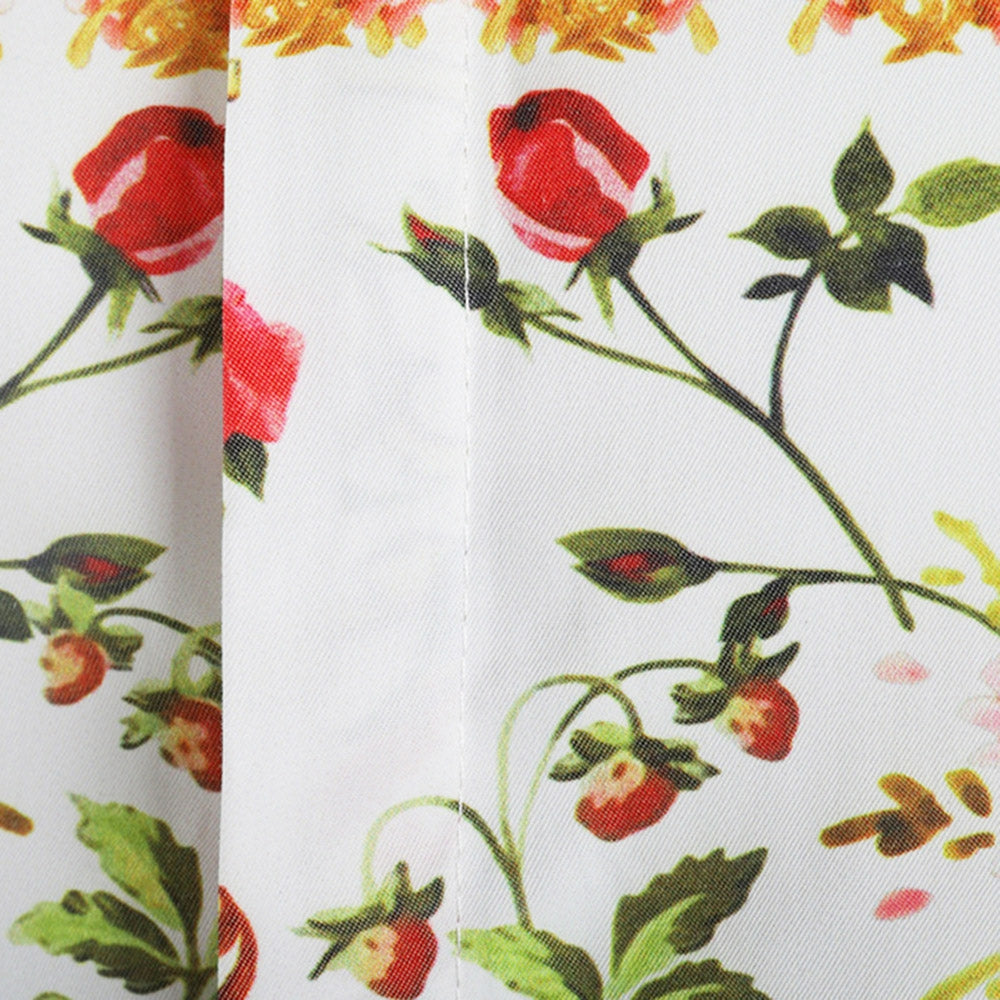 Floral Digital Print Long Sleeve Shirt
