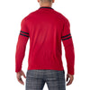 Deep V Striped Tee Shirt
