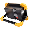 Chargeable Portable Flood Light with Handle COB 20w USB Cable Charging Bank for Outdoor Camping