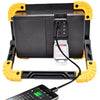 Chargeable Portable Flood Light with Handle COB 20w USB Cable Charging Bank for Outdoor Camping