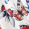 Butterfly Print Vintage Dress with Belt