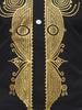 Trendy Ethnic Style Print Stand Collar Long Sleeve Shirt for Men
