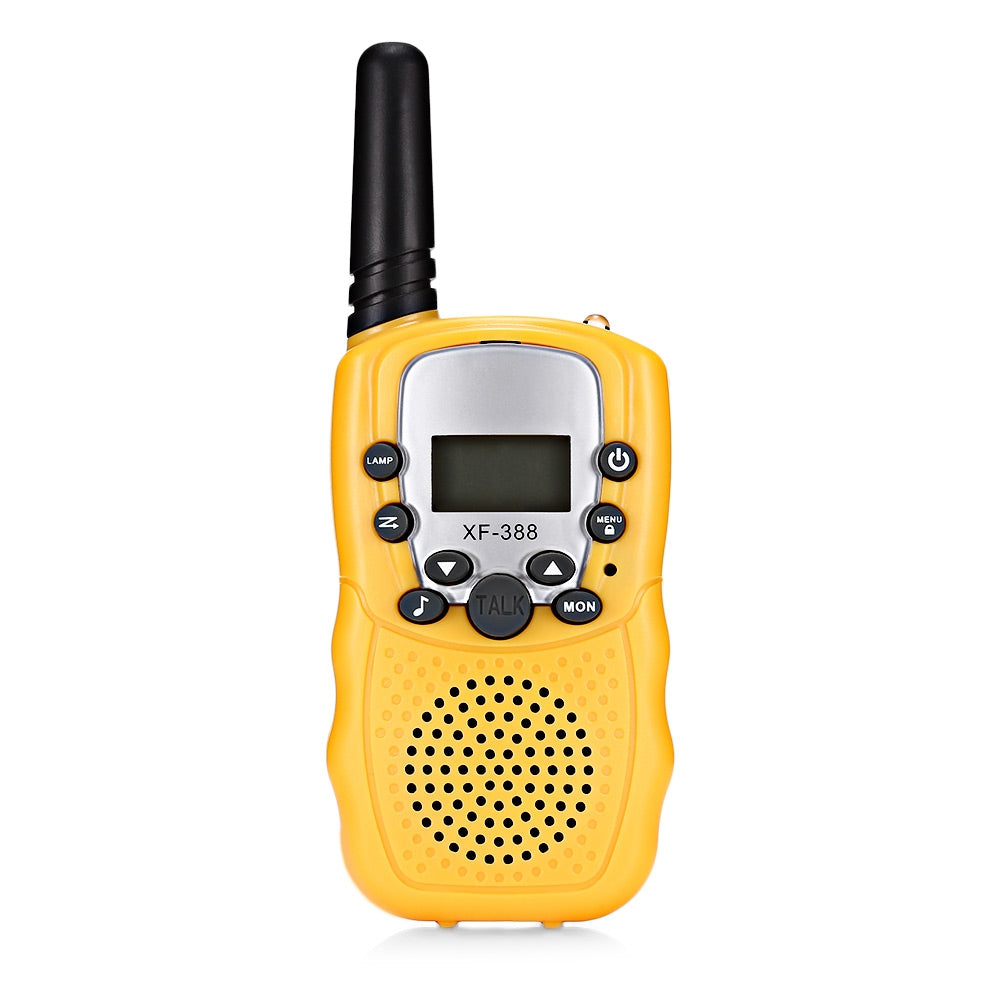 XF - 388 2pcs Children Walkie Talkies 2-way Radio 3KM Range 8 Channels