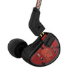 KZ AS10 5BA HiFi Stereo In-ear Earphone High Resolution Earbuds with 0.75mm 2 Pin Cable Five Balanced Armature Driver