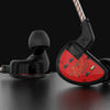 KZ AS10 5BA HiFi Stereo In-ear Earphone High Resolution Earbuds with 0.75mm 2 Pin Cable Five Balanced Armature Driver