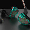 KZ AS10 5BA HiFi Stereo In-ear Earphone High Resolution Earbuds with 0.75mm 2 Pin Cable Five Balanced Armature Driver