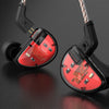 KZ AS10 5BA HiFi Stereo In-ear Earphone High Resolution Earbuds with 0.75mm 2 Pin Cable Five Balanced Armature Driver