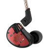 KZ AS10 5BA HiFi Stereo In-ear Earphone High Resolution Earbuds with 0.75mm 2 Pin Cable Five Balanced Armature Driver