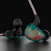 KZ AS10 5BA HiFi Stereo In-ear Earphone High Resolution Earbuds with 0.75mm 2 Pin Cable Five Balanced Armature Driver
