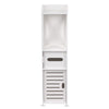 Bathroom Floor Cabinet Storage Organizer