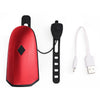 T6 USB Rechargeable Aluminum LED Bike Cycling Front Light with Horn Sound